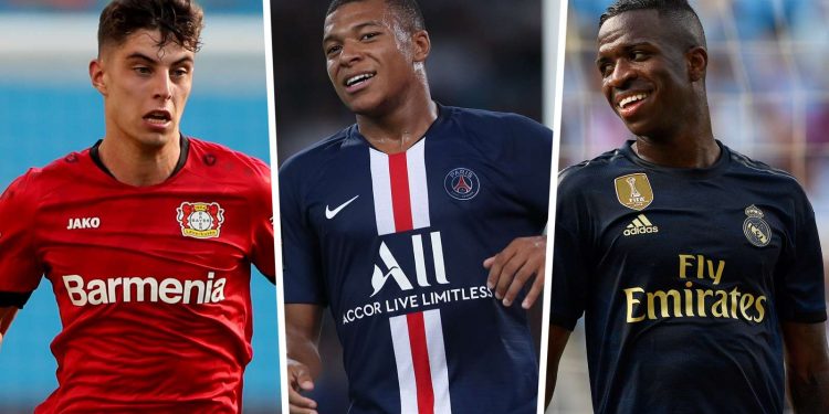 kai havertz kylian mbappe vinicius