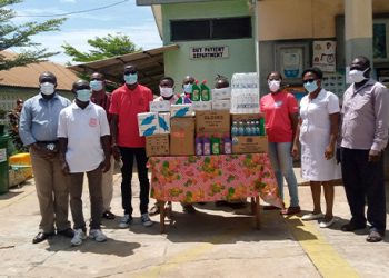 MOBA Central Donation to Cape Coast Metro Hospital