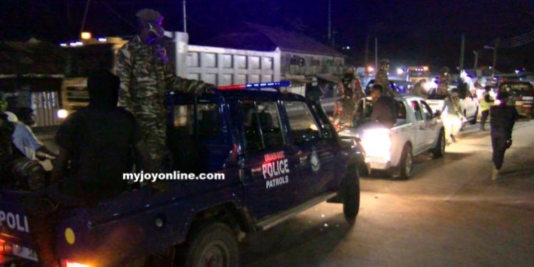 Obuasi Covid-19 Security Taskforce.