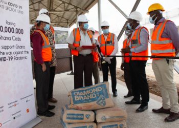 Diamond Cement donates 250 tonnes of cement towards construction of infectious disease treatment centre