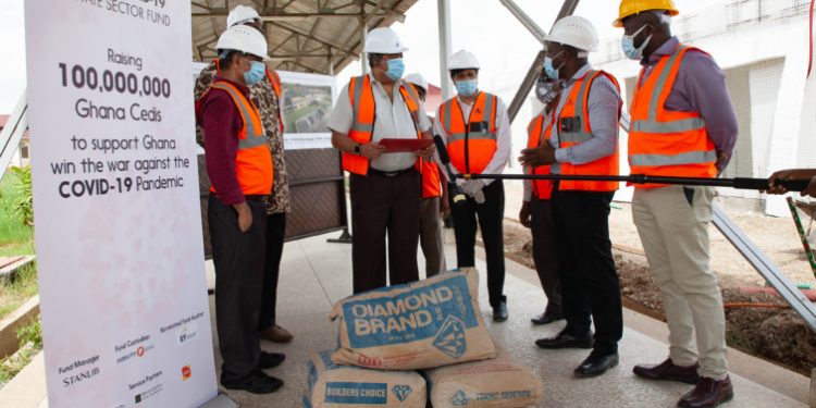 Diamond Cement donates 250 tonnes of cement towards construction of infectious disease treatment centre