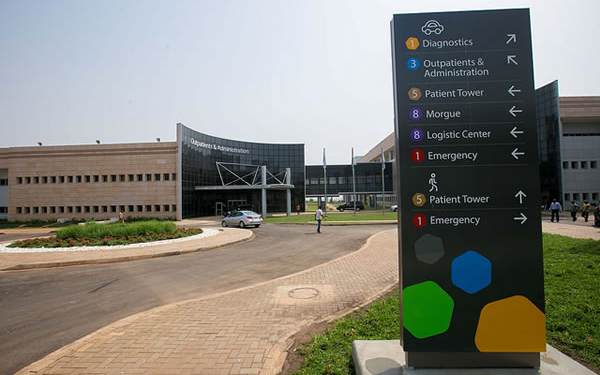 Two babies have been successfully delivered at the University of Ghana Medical Centre.