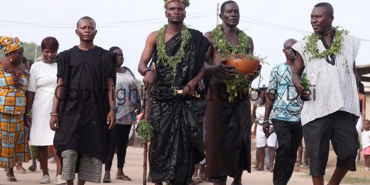 Fetu Festival ritual