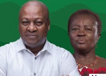 Prof Jane Naana Opoku Agyemang and President Mahama