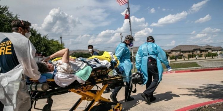 US Tops Daily Record For Coronavirus Deaths, Hospitalisations