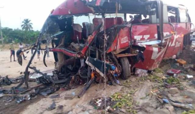 16 Feared Dead, Others Wounded In A Gory Accident At Akim Asafo