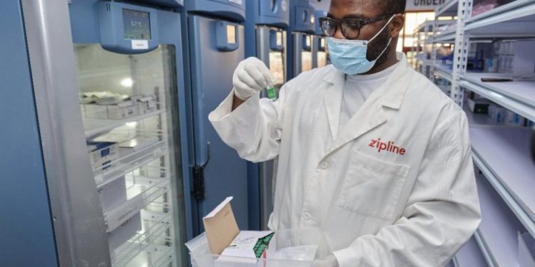 Zipline Starts Drone Distribution Of COVID-19 Vaccines To Health Facilities In Ghana