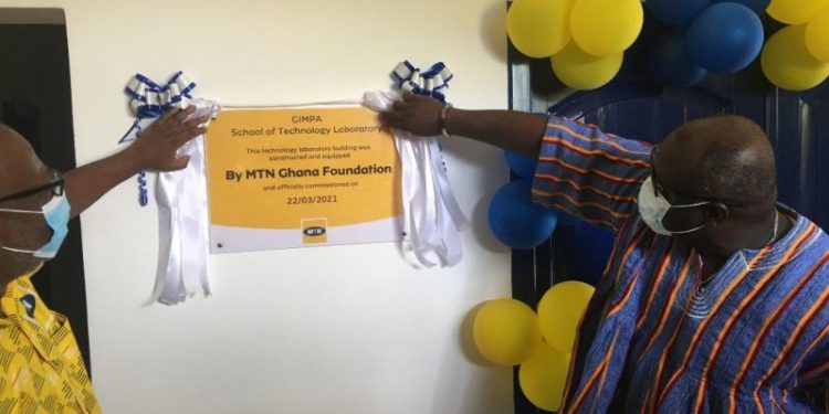 GIMPA School of Technology Lab has been commissioned by MTN Ghana Foundation