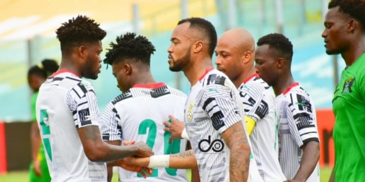 The Black Stars defeated Sao Tome and Principe to secure top spot