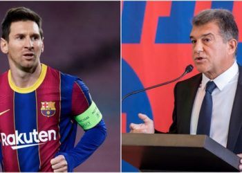 Messi will leave if I don’t win – Laporta