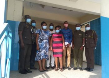 The implementation team for Justice Sector Support Activity meets with the Director-General of Prisons