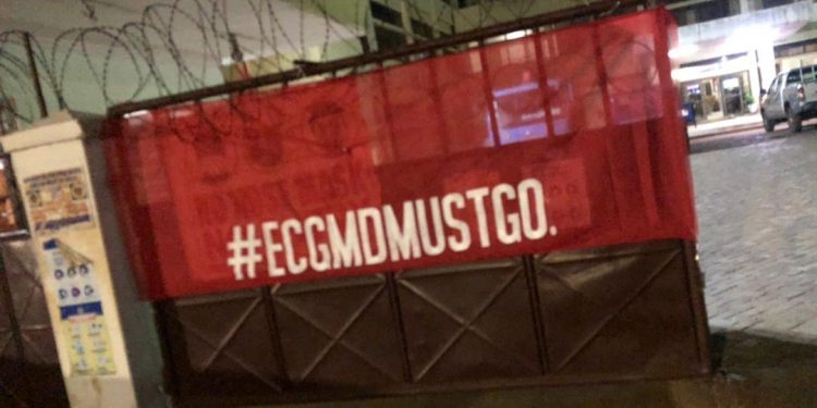 ECG employees go on a two-hour sit-in strike today