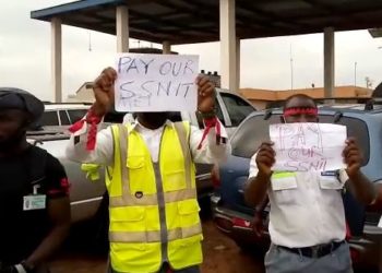 Kumasi Airport security  go on strike over wages, SSNIT contributions