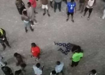 A man fights for his life after crashing from the fourth floor of hall at UG