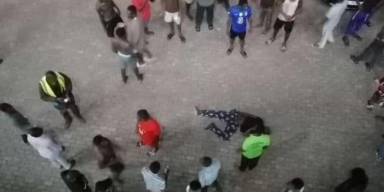 A man fights for his life after crashing from the fourth floor of hall at UG