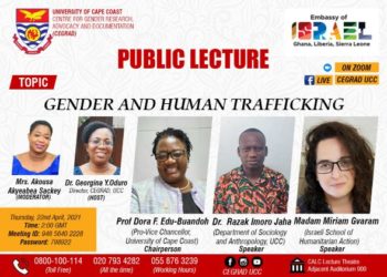 CEGRAD UCC holds maiden virtual public lecture