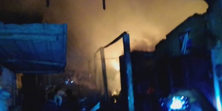 Sections of Mankessim market engulfed in flames