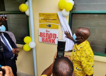 MTN donates blood bank to CCTH