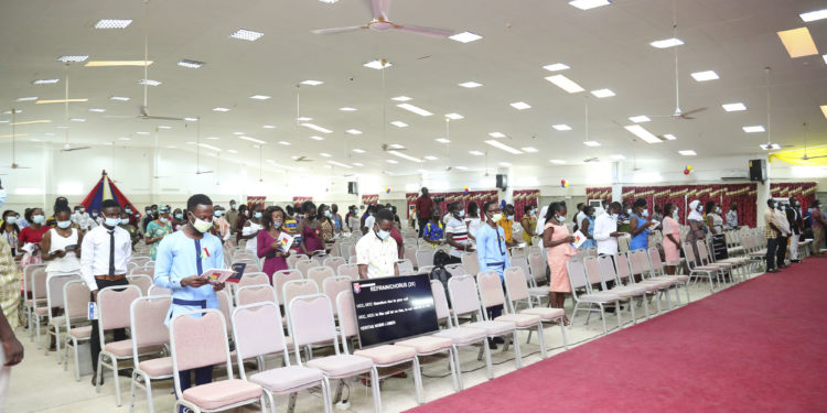 UCC holds matriculation for admitted CoDE students