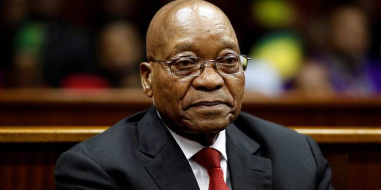 South Africa’s former president Jacob Zuma jailed