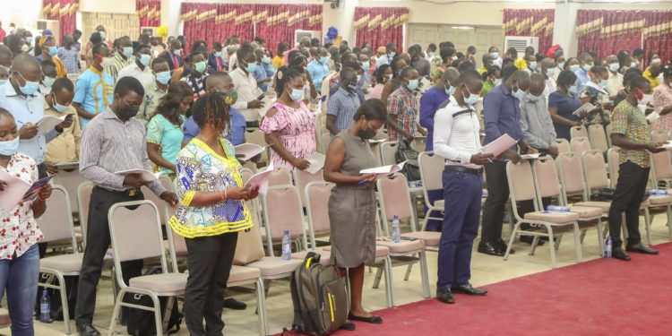 UCC holds matriculation for admitted sandwich students