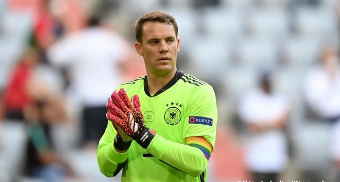 Germany goalkeeper Manuel Neuer investigated over rainbow armband showing support to LGBT+ community