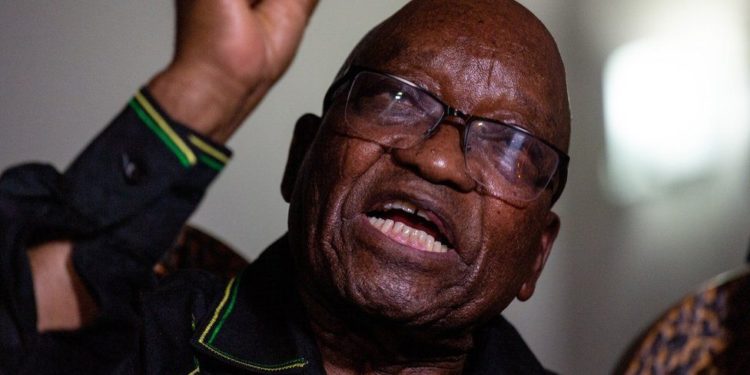 Jacob Zuma: Supporters form 'human shield' to stop ex-president's arrest
