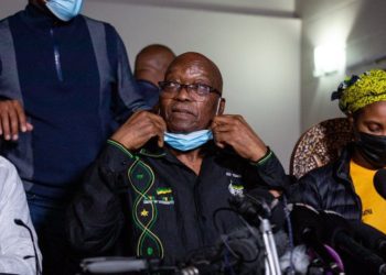 Jacob Zuma: South Africa's former president hands himself over to police