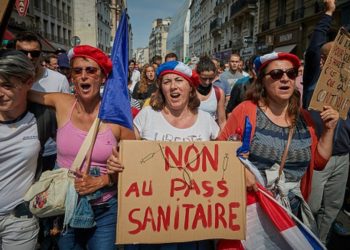 Covid vaccination centers vandalized in France