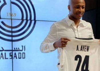Ghana captain Andre Ayew lands in Doha to complete Al Sadd transfer
