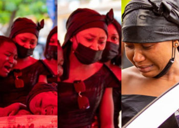 Akuapem Poloo mourns “grandpa” who took care of her