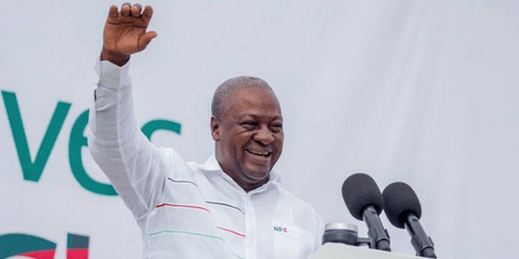 Mahama signals comeback in his 'first' appearance after defeat