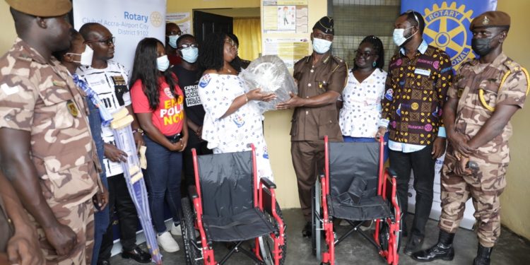Rotary Club hands over refurbished infirmary to Ankaful Prison Annex