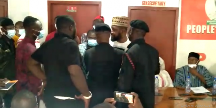 Confusion reigns during NC press conference over suspension of General Secretary