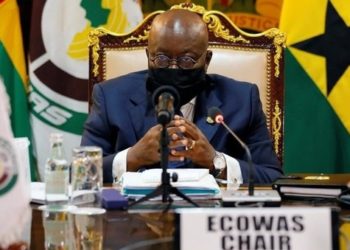 Akufo-Addo will convene a virtual emergency ECOWAS meeting today over the coup in Guinea