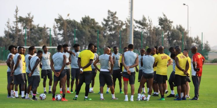 27 players open Black Stars camp at Cape Coast