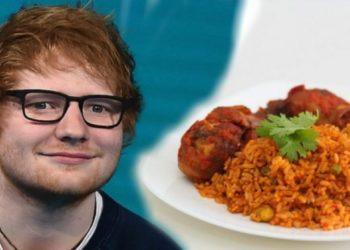 Ghana and Nigerian Jollof beef, Ed Sheeran delivers verdict