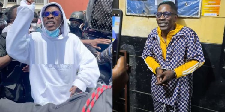 Shatta Wale remanded in police custody for one week