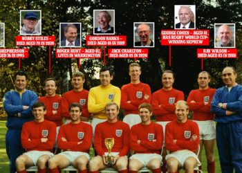 Who are England’s all-time leading goalscorers for the national team?