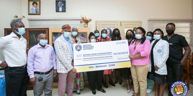 NPA contributes GH100,000 to Korle Bu breast cancer patients