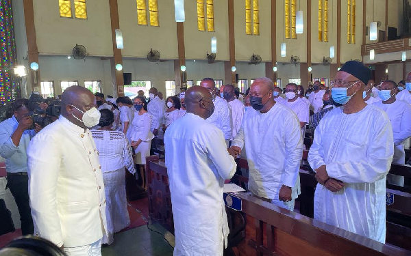 Former President Rawlings' family and sympathizers marks one-year anniversary of his passing
