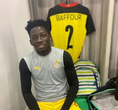 Ghana U20 star Philemon Baffour jets off to Portugal to seal move to Rio Ave