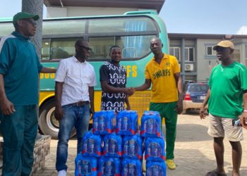 Ebusua Dwarfs’ Garden 16 donate to playing body on matchday