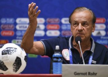 Nigeria sack Super Eagles coach Gernot Rohr
