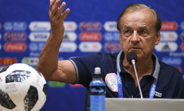 Nigeria sack Super Eagles coach Gernot Rohr