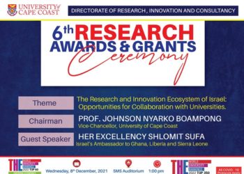 UCC research grant money increased to GHS1Million