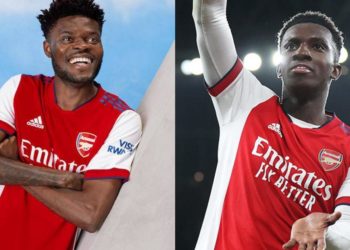 Arsenal star Thomas Partey tells Eddie Nketiah to choose Ghana over England