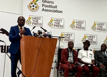 Ghana Football Association meet the press at Kumasi