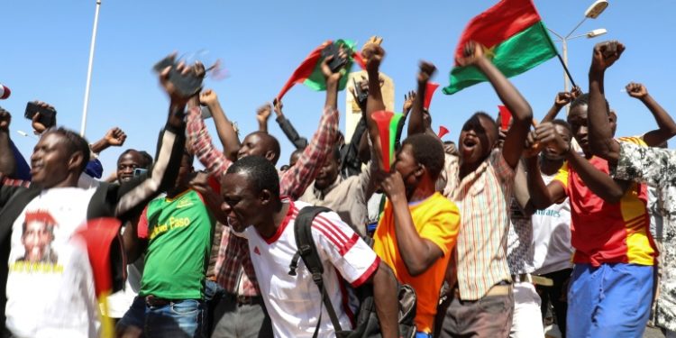 Pro-coup supporters rally in Burkina Faso as UN condemns takeover