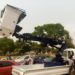 UCC Mgt procures area bucket to help maintain street lights on campus